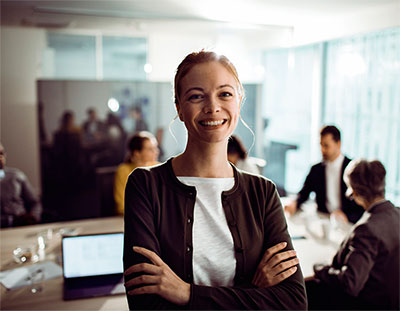 Smiling Technical Development Associate.